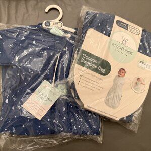 organic cotton baby pajama and swaddle bundle